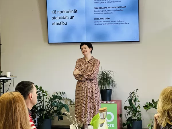 DARBNĪCA "FINANŠU ILGTSPĒJA"